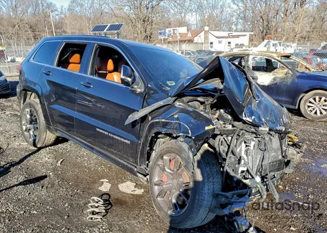 2015 Jeep Grand Cherokee Srt-8 from USA, damaged, VIN 1C4RJFDJ5FC238329